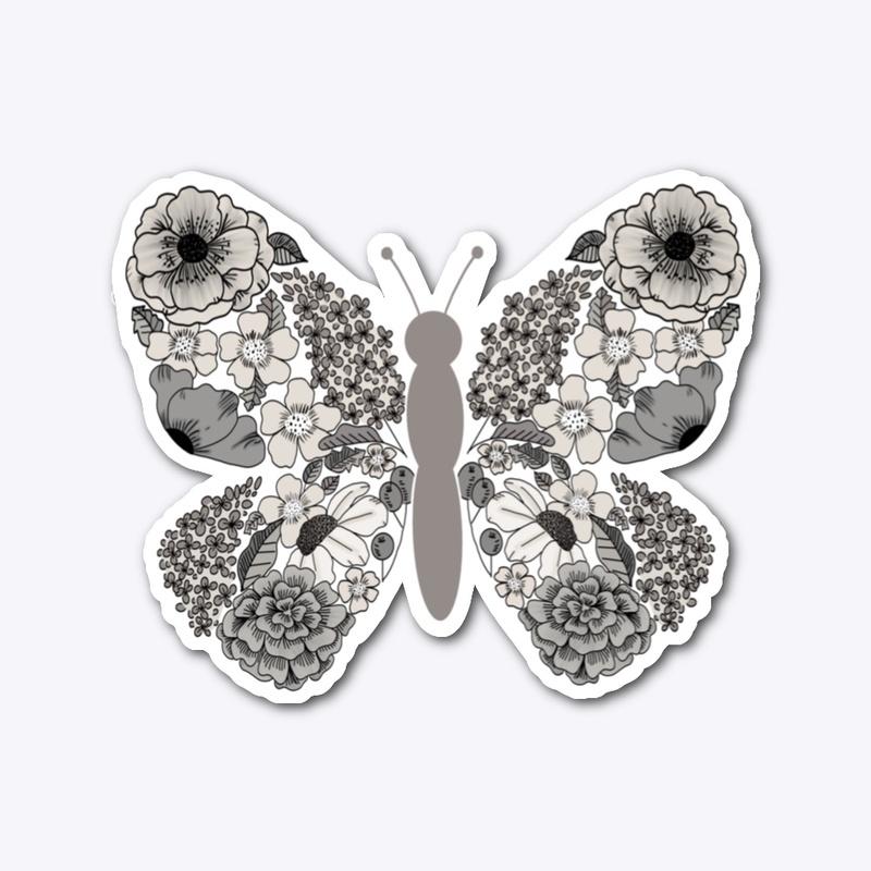 Floral Aesthetic Butterfly Accessories 